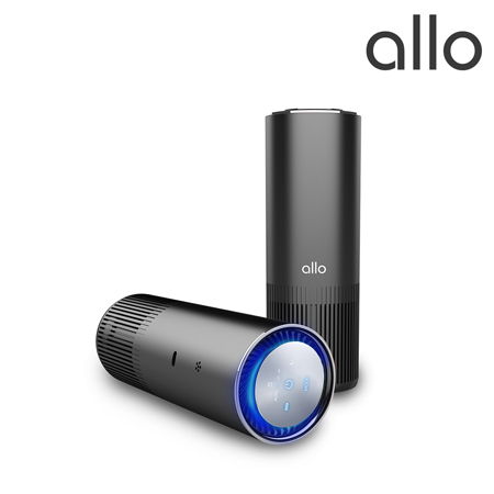 심플 화이트 컴팩트 스마트 공기청정기