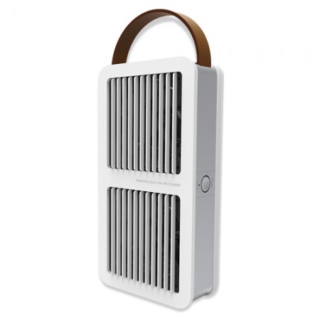 화이트 미니 휴대용 LED 디스플레이 공기청정기 화이트 미니 휴대용 LED 디스플레이 공기청정기