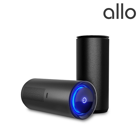 화이트 원형 USB 충전형 탁상용 공기청정기 화이트 원형 USB 충전형 탁상용 공기청정기