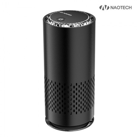 타워형 원형 화이트 LED 표시 공기청정기