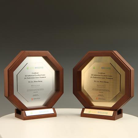 메탈 우드 상패 제작