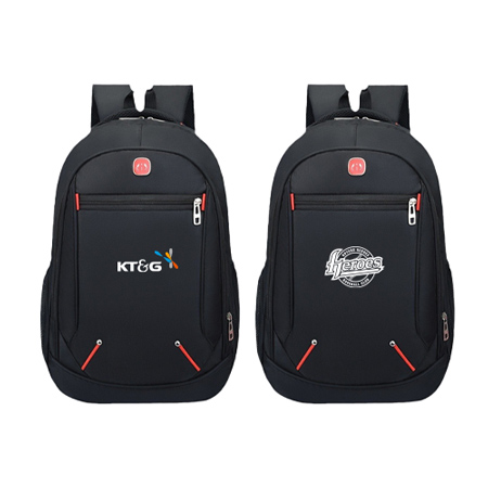 블랙 다기능 캐주얼 학생용 노트북 수납 백팩