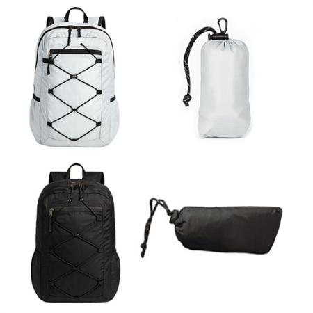 블랙 화이트 스포츠 백팩 아웃도어 캐주얼 학생가방