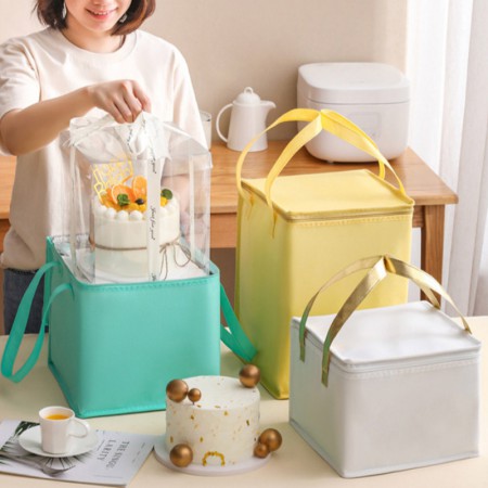 개업판촉물 화이트 보온보냉 휴대용 미니형 다용도 쿨러백 대표이미지