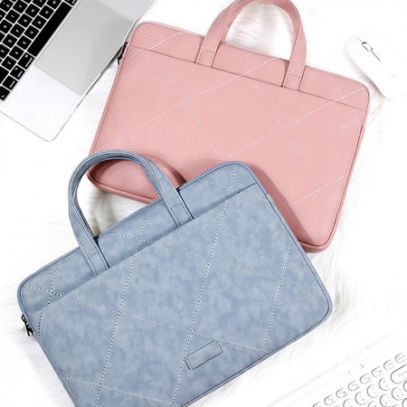 핑크 15인치 캔버스 소프트 슬림핏 노트북가방 핑크 15인치 캔버스 소프트 슬림핏 노트북가방