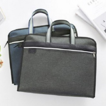 네이비 슬림형 비즈니스 노트북 서류가방