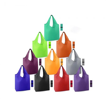 다채로운 컬러 친환경 접이식 시장가방