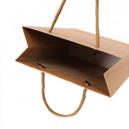 개업판촉물 내추럴 무지 소핑백 크라프트지 10매 세트 쇼핑백 대표이미지