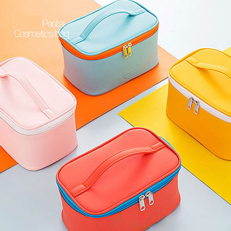 개업판촉물 블루 오렌지 대용량 멀티 수납형 여행파우치 대표이미지 개업판촉물 블루 오렌지 대용량 멀티 수납형 여행파우치 대표이미지