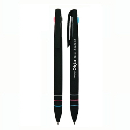 라인 스톤 전자동 스타일러스 메탈 볼펜