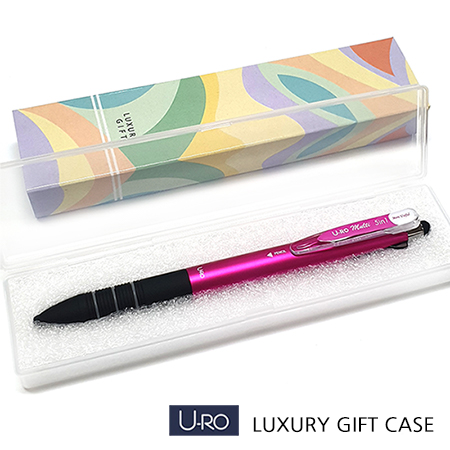 유로멜틴 Sin1 3칭터치펜 럭셔리 기프트케이스 다기능 볼펜