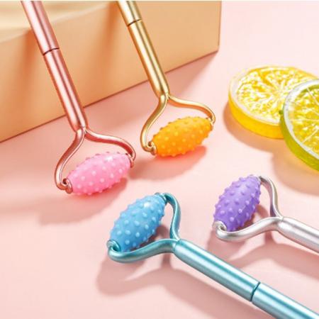 프리미엄 크리스탈 헤드 안마 페이스롤러 뷰티기구