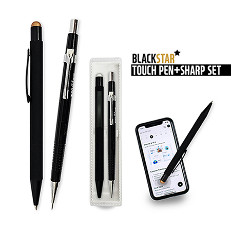 블랙스타 TOUCH PEN SHARP SET 멀티 터치펜 볼펜 세트