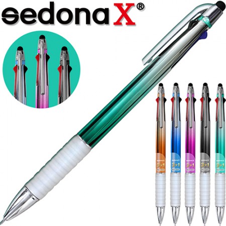 세도나X 실트 썬더 3+1 다색 볼펜 필기구 세트 세도나X 실트 썬더 3+1 다색 볼펜 필기구 세트