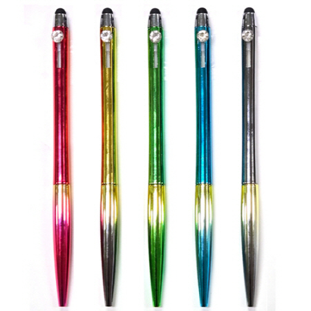 듀버칼UV 투명윈도 0.7mm 컬러 그립 볼펜