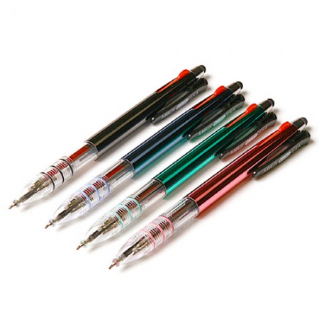 밀쿠스 3+1 UV 터치펜 다기능 볼펜