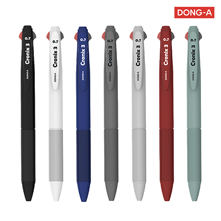 동아 클래식 3색 볼투 0.7mm 다기능 펜