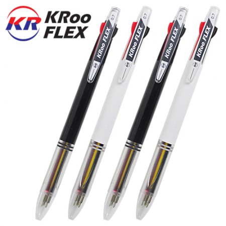 KR60 FLEX 국산 3색 볼펜 플렉스 2색 제작