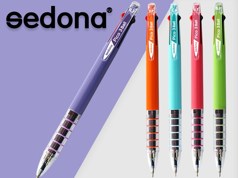 세도나 프로쿠키 컬러 노크식 젤 샤프펜슬