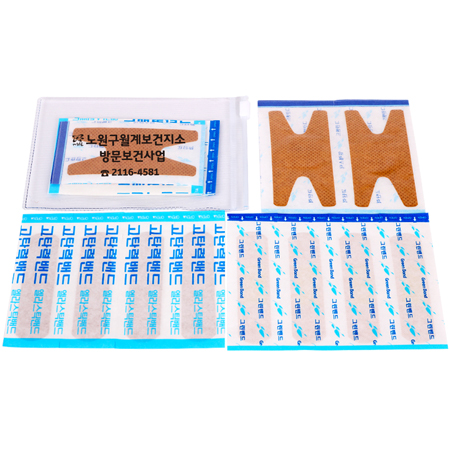 투명음극키트 6호 10p 다용도 응급처치 일회용 데일밴드