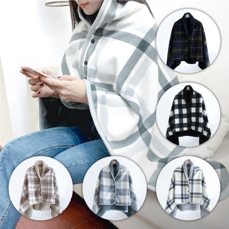 클래식 휴대용 체크무늬 캠핑 피크닉 담요