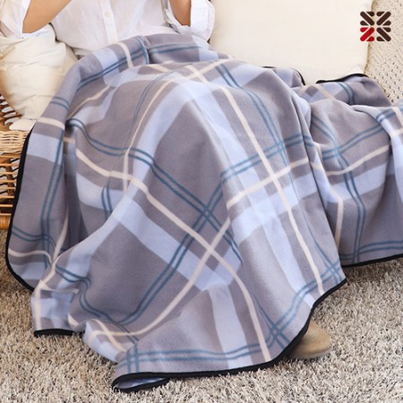 소프트 체크 극세사 이불 판촉물 제작