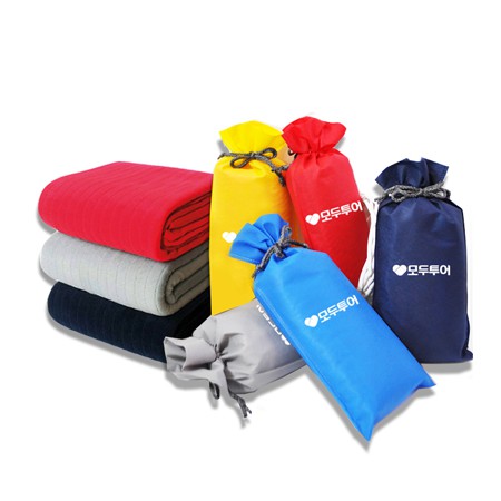 접이식무릎담요 로고각인 판촉물제작