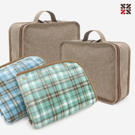 체크 패턴 캠퍼스 피크닉 돗자리 방수 매트