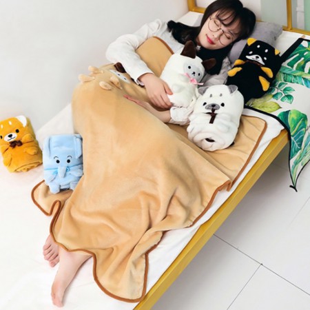 캐릭터 단추형 무릎 담요 휴대용 캠핑 담요 캐릭터 단추형 무릎 담요 휴대용 캠핑 담요