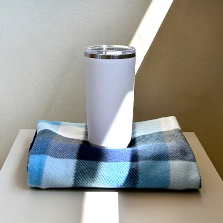 네츄럴 블랭킷 체크무늬 휴대용 담요 브라운 네츄럴 블랭킷 체크무늬 휴대용 담요 브라운