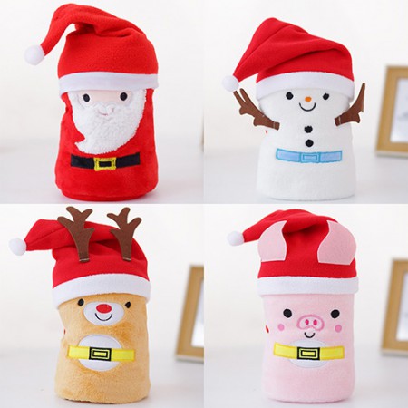 크리스마스 산타클로스 캐릭터 종이 선물 포장 상자