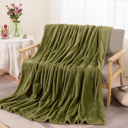 아이스크림 컬러 프리미엄 밍크 극세사 라지 담요