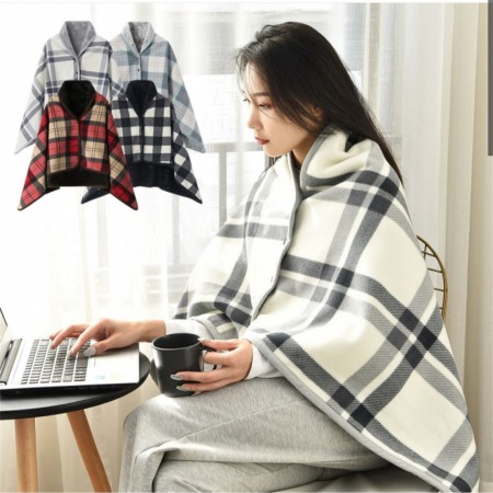 플리스 극세사 목도리 겸용 담요