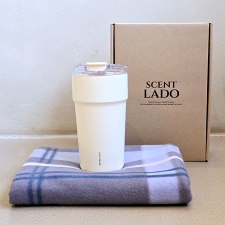 모던 윈터 체크 패턴 항균 방취 타올 수건