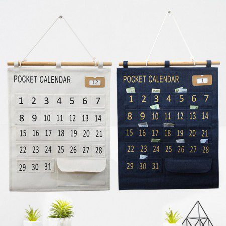 포켓 캘린더 제작 홍보물품