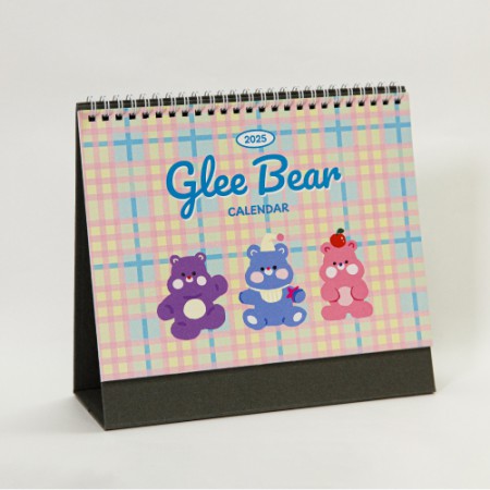 달력제작 2026 글리베어 탁상형 캘린더 기성,박인쇄 달력제작 2026 글리베어 탁상형 캘린더 기성,박인쇄