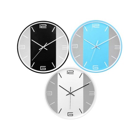 투명시계 컬러 원형 벽시계 인테리어 벽걸이시계 홍보용 벽시계