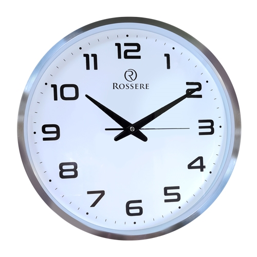 화이트 원형 고급 오피스 벽시계