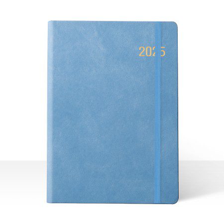 양장다이어리 파스텔블루 별사이즈 홍보물품제작 양장다이어리 파스텔블루 별사이즈 홍보물품제작