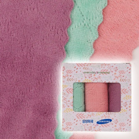 극세사 항균 주방 3매입 선물세트 행주 극세사 항균 주방 3매입 선물세트 행주