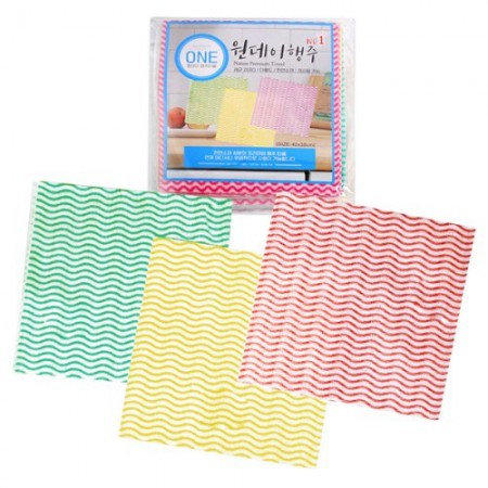 컬러 패턴 극세사 주방 청소 행주 3매세트 컬러 패턴 극세사 주방 청소 행주 3매세트