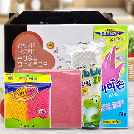 다올컴퍼니 4종 다채로운 컬러 극세사 행주 세트