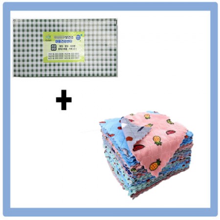 러블리 패턴 극세사 주방 행주 2매입 러블리 패턴 극세사 주방 행주 2매입