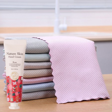 파스텔 3매입 극세사 주방 청소 행주