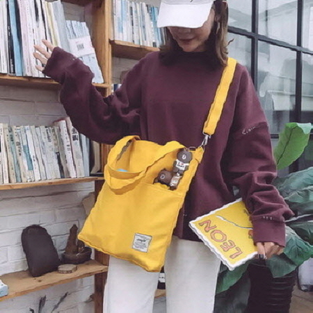 미니 메쉬 소재 다기능 숄더 크로스백