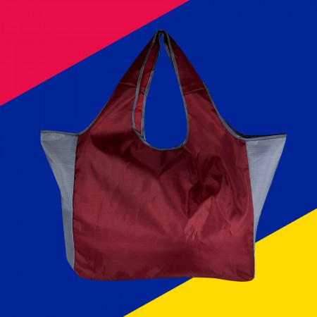 투톤 솔더 대용량 에코 친환경 숄더백