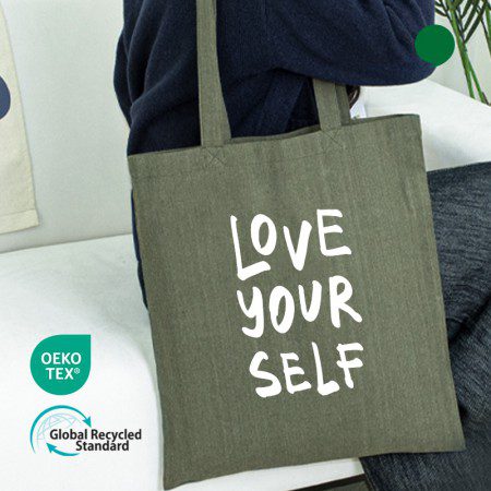 오코텍스 리사이클 카키컬러 라이트 에코백 홍보물 제작 38cmx42cm 오코텍스 리사이클 카키컬러 라이트 에코백 홍보물 제작 38cmx42cm