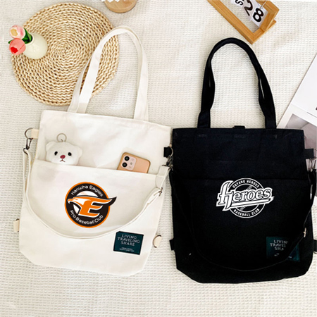 베이직 캔버스 크로스백 도트 포인트 에코백 베이직 캔버스 크로스백 도트 포인트 에코백