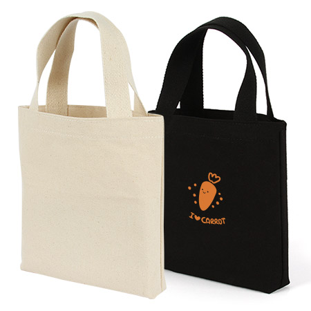 베이지 블랙 면소재 휴대용 친환경 코튼 에코백 베이지 블랙 면소재 휴대용 친환경 코튼 에코백