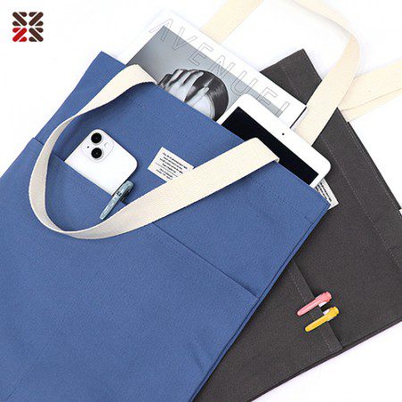 베이직 포켓 에코백 홍보물품제작 베이직 포켓 에코백 홍보물품제작